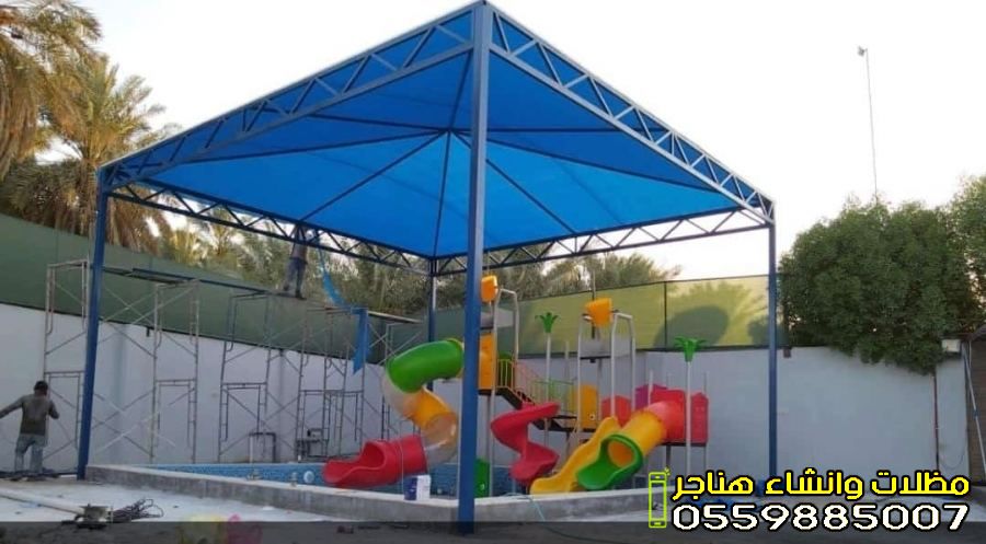 مظلات حدائق منزلية 2026 بجدةبحي المرجان| أحدث التصاميم المودرن والصور لتركيب مظلات خارجية